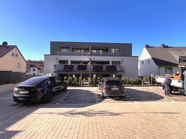 Vorderansicht Mehrfamilienhaus